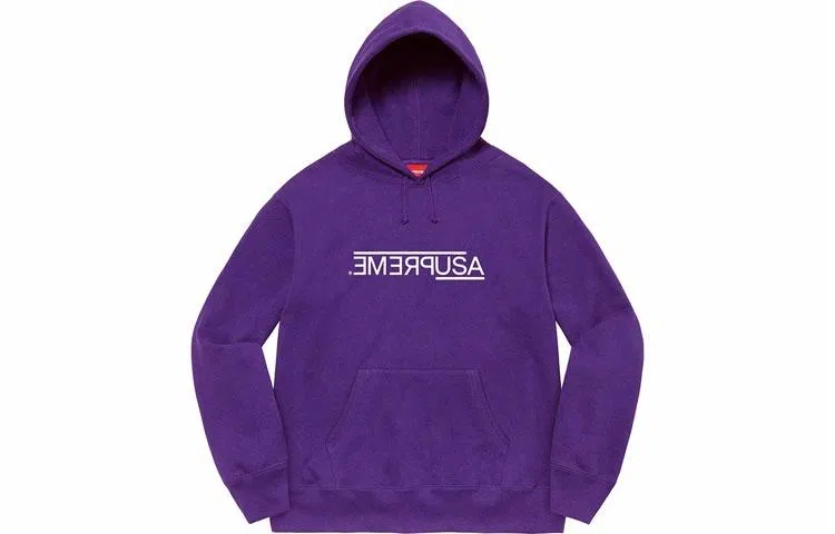 Supreme FW21 Week 9 USA Hooded Sweatshirt Logo