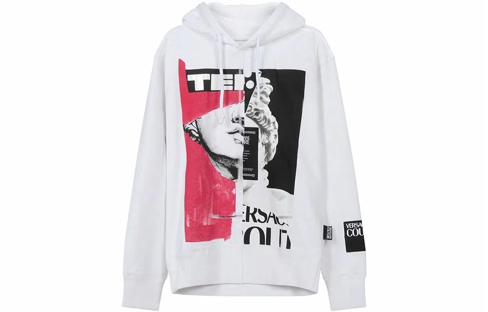 Versace Jeans Couture Hoodie White