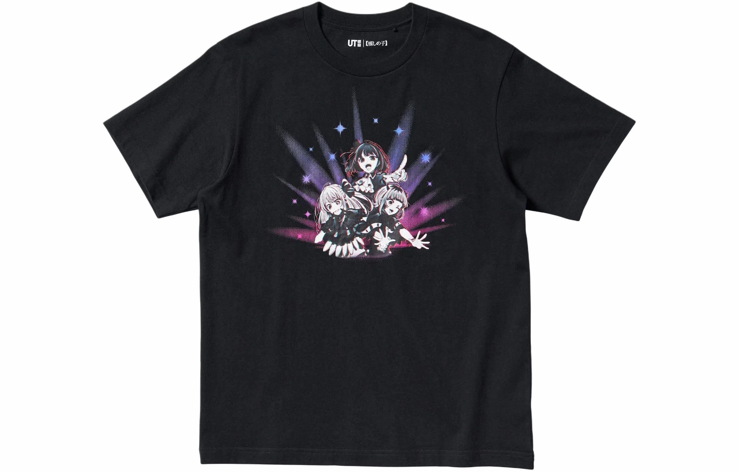 UNIQLO x Oshinoko SS24 Black Tee