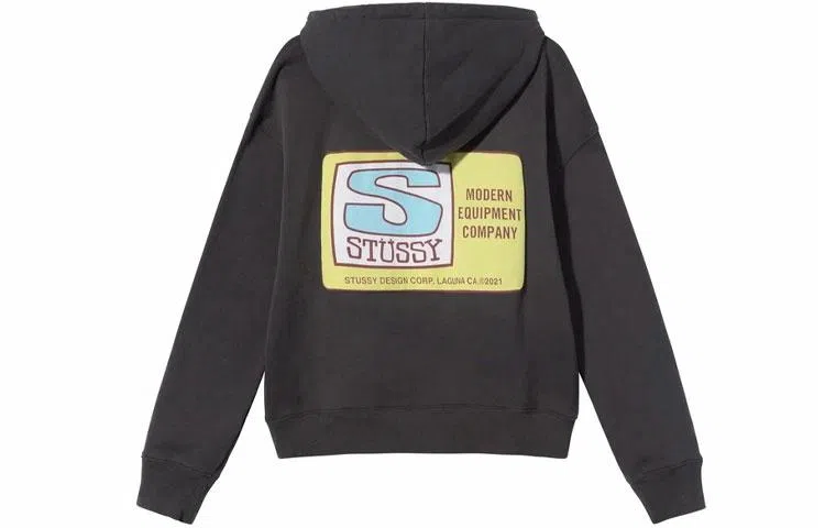 Stussy Agness Boxy Crop Hoodie