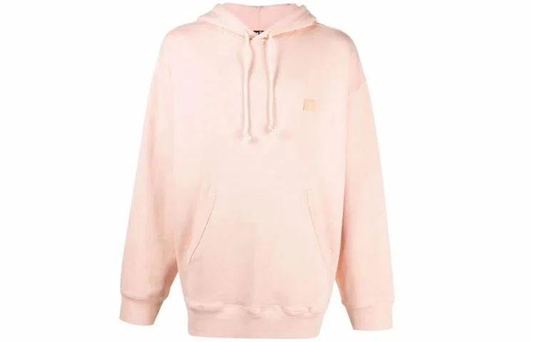 Acne Studios FW21 Face Crewneck Sweatshirt Pink
