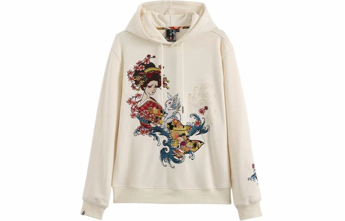oniarai FW21 Hooded Sweatshirt Embroidered