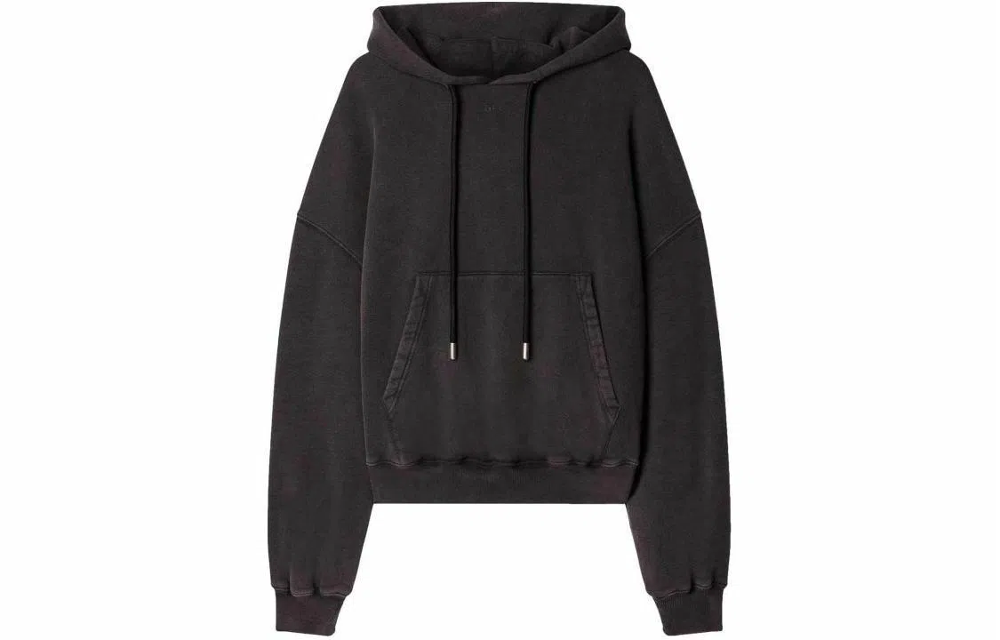 OFF-WHITE SS23 Hoodie Washed Black