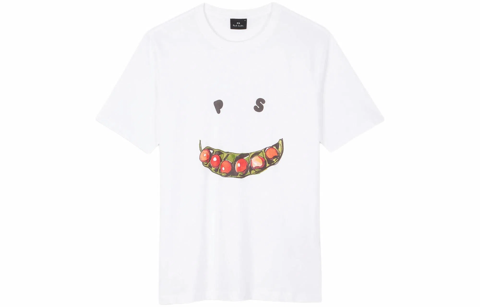 Paul Smith SS24 Graphic Crewneck T-Shirt White