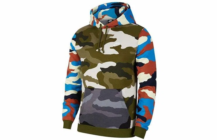 Nike Sportswear Club Fleece Olive