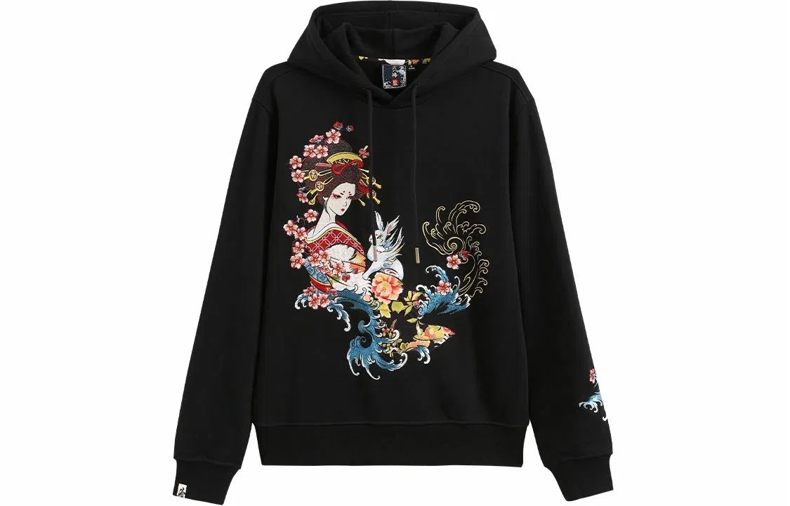 oniarai FW21 Hooded Sweatshirt Embroidered