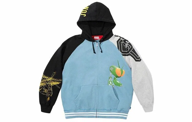 Supreme x Junya Watanabe Comme des Garçons MAN Zip Up Hooded Sweatshirt