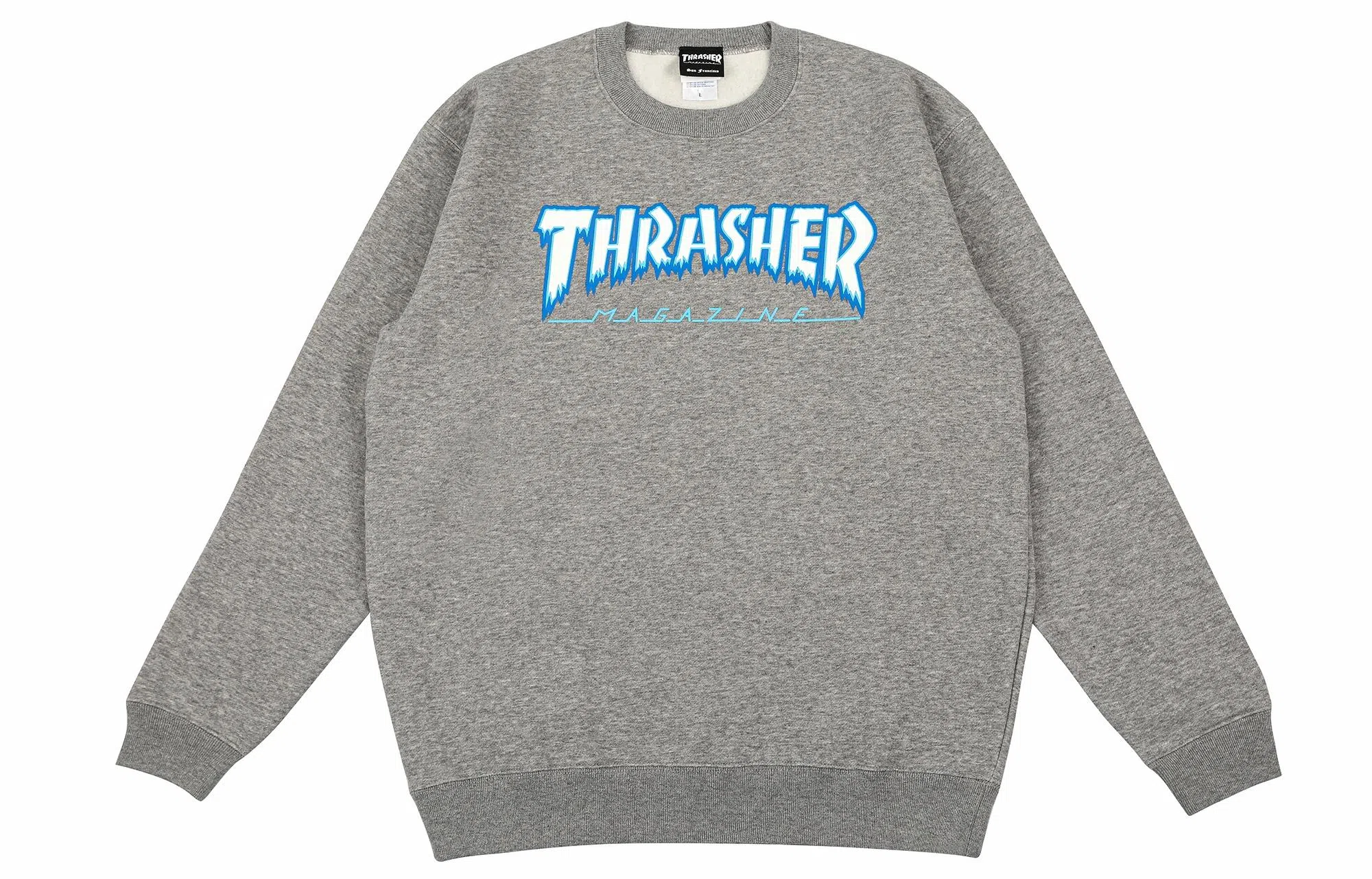 Thrasher Hometown Ice Crew Grey