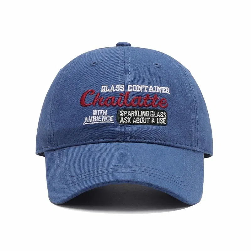 【刺绣字母 户外通勤ins】 攸委 大头围显脸小鸭舌帽春夏季防晒遮阳帽 棉 透气百搭时尚软顶中性款弯檐帽子 男女同款情侣款