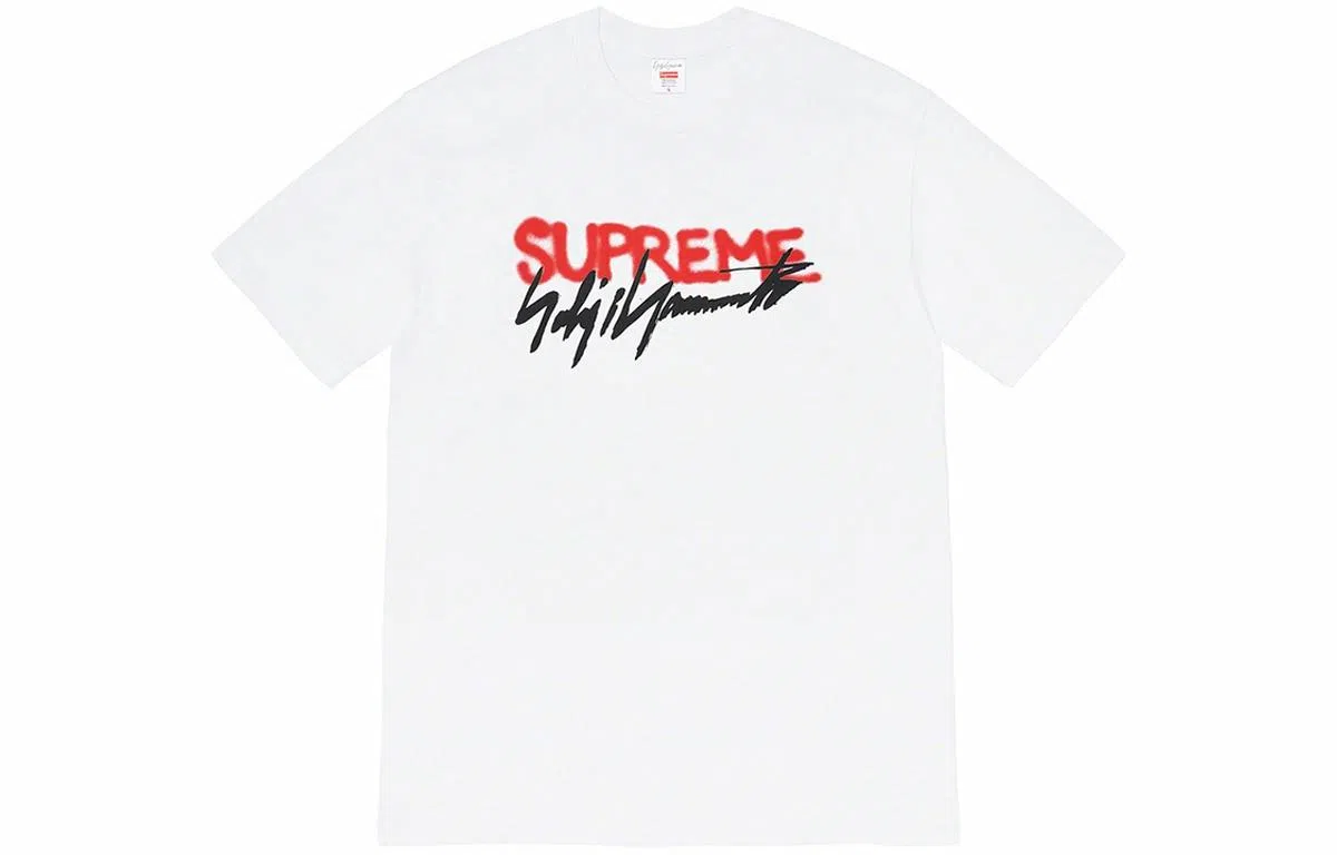 Supreme x Yohji Yamamoto Signature Logo T-Shirt