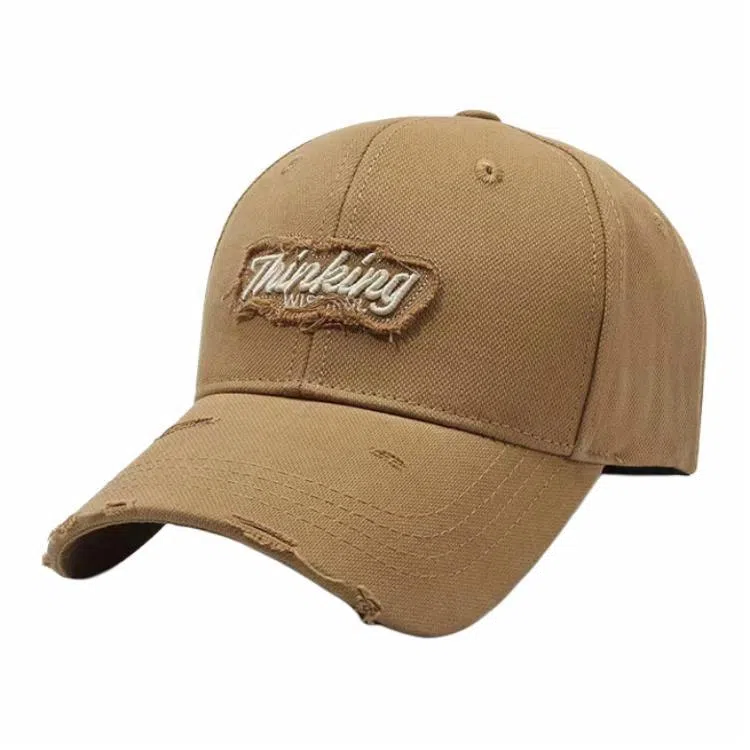 佐闯 美式呢料加深百搭韩版硬挺有型时尚男显脸小韩版刺绣春夏季潮款 棉 鸭舌帽 男女同款情侣款