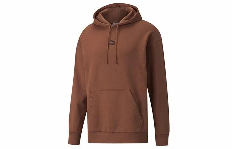Puma Classics Oversized Hoodie Brown