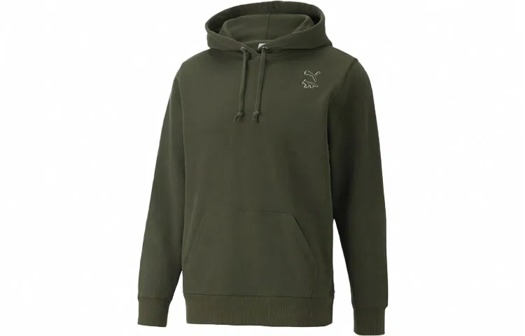 Puma x Maison Kitsune Hoodie Green