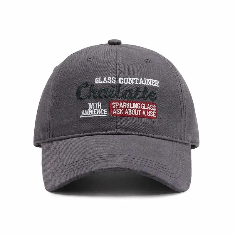 【刺绣字母 户外通勤ins】 攸委 大头围显脸小鸭舌帽春夏季防晒遮阳帽 棉 透气百搭时尚软顶中性款弯檐帽子 男女同款情侣款