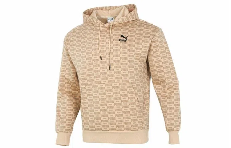 Puma Luxe Aop Hoodie Logo