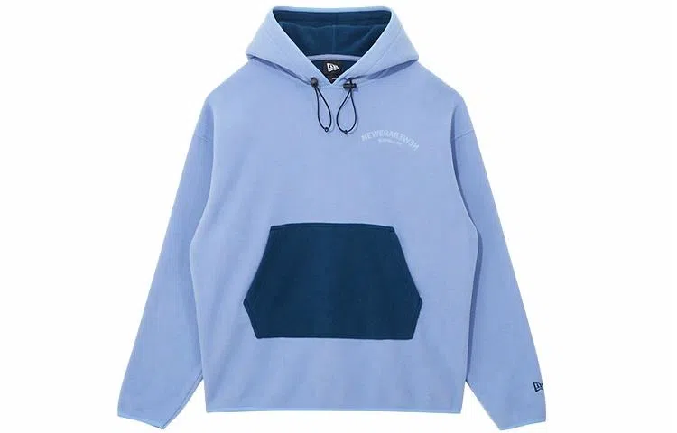New Era Fleece Colorblock Hoodie Blue