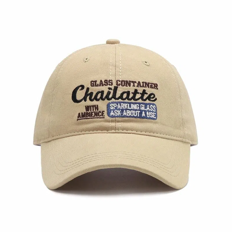 【刺绣字母 户外通勤ins】 攸委 大头围显脸小鸭舌帽春夏季防晒遮阳帽 棉 透气百搭时尚软顶中性款弯檐帽子 男女同款情侣款