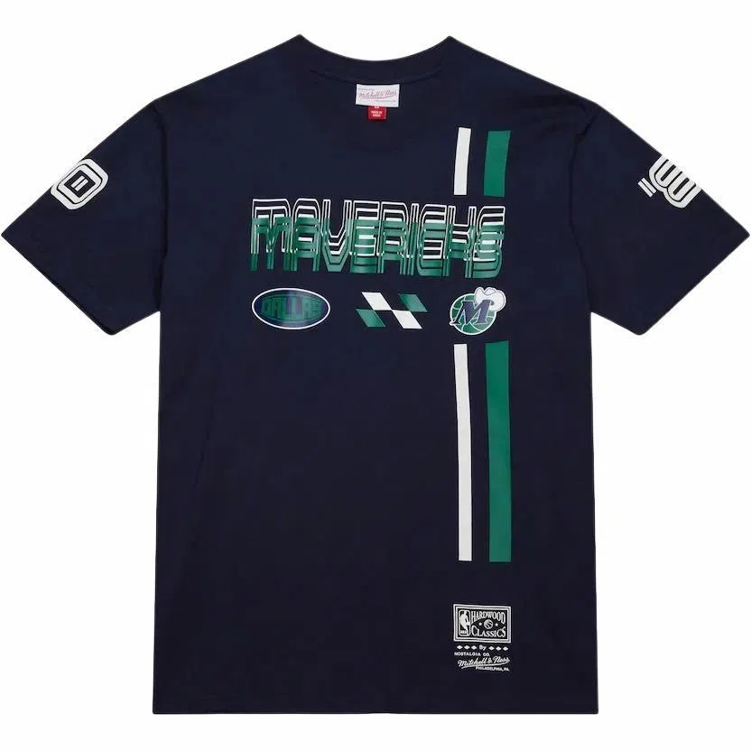 Mitchell Ness x NBA Dallas Mavericks Speedway T