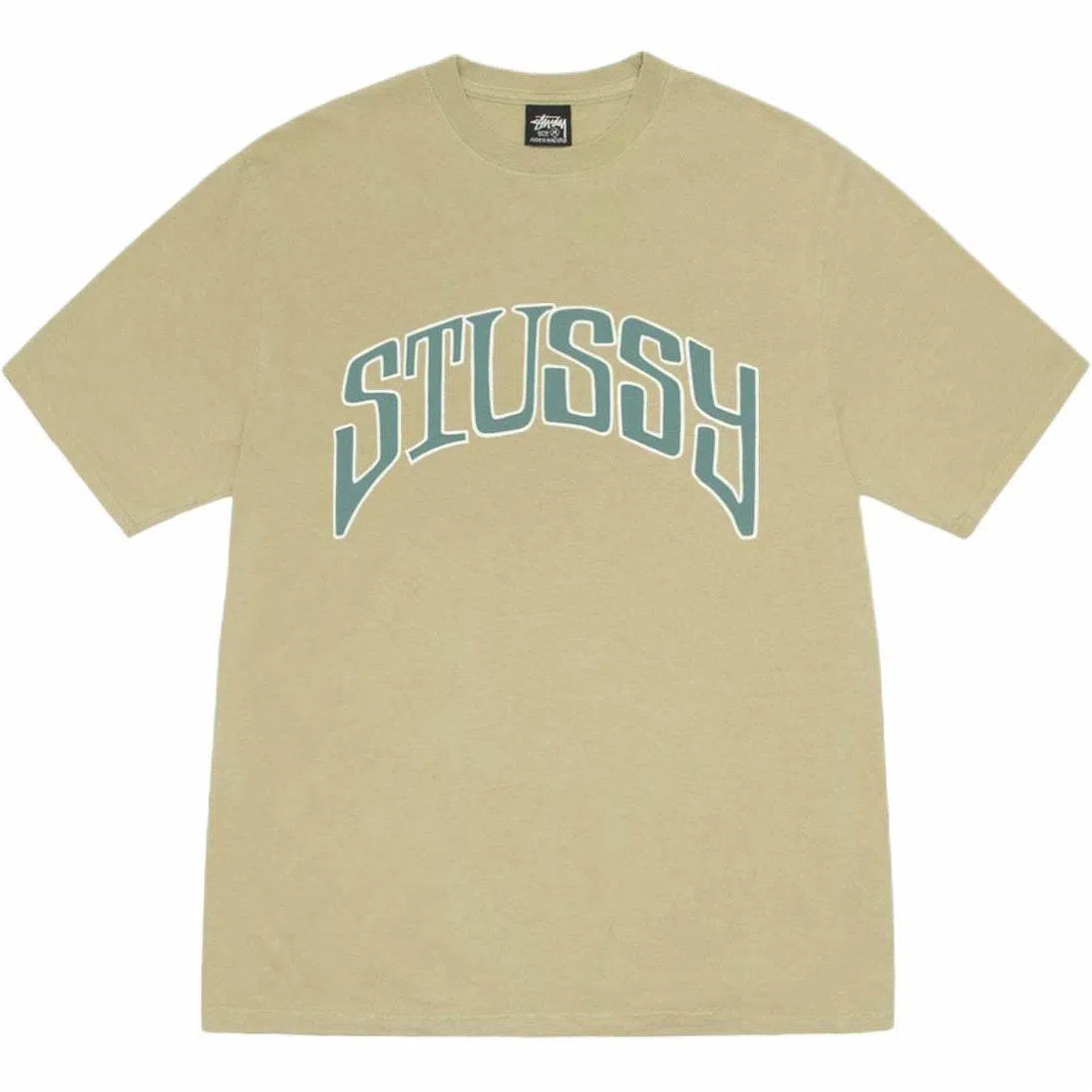 Stussy SS25 ARCHED TEE PIGMENT DYED logoT