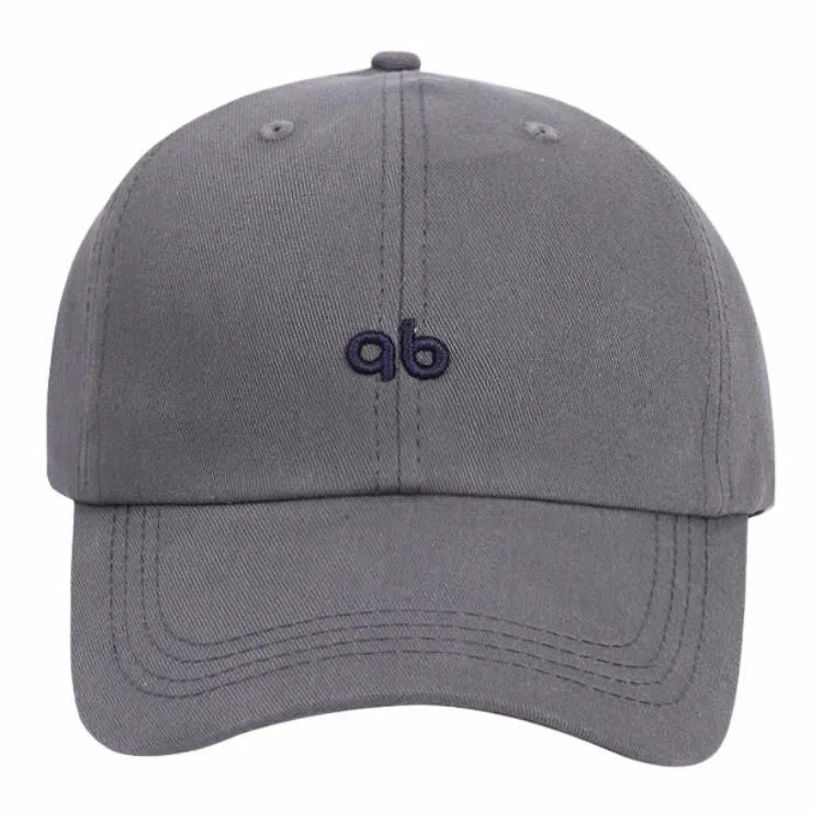 佐闯 美式街头帽子刺绣小字母显脸小休闲户外遮阳时尚百搭 棉 鸭舌帽 男女同款情侣款