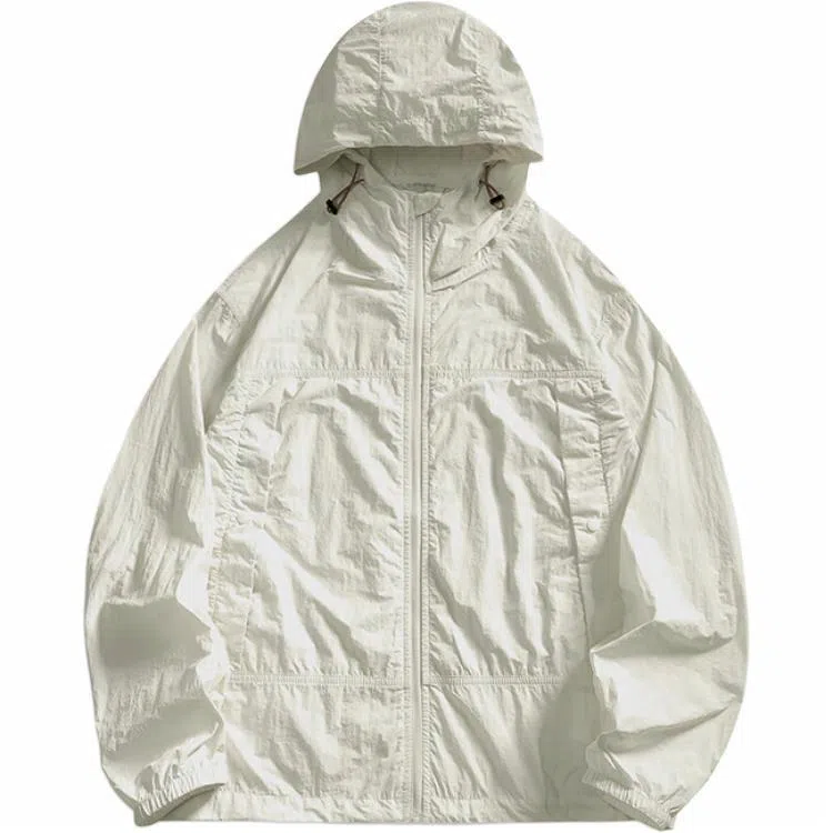 赞仕 超薄透气户外机能连帽防晒服 男女同款