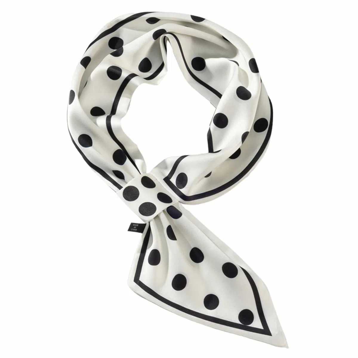 上海故事 懒人必备四季时尚百搭布扣小长条外搭气质尖角 丝巾 女款