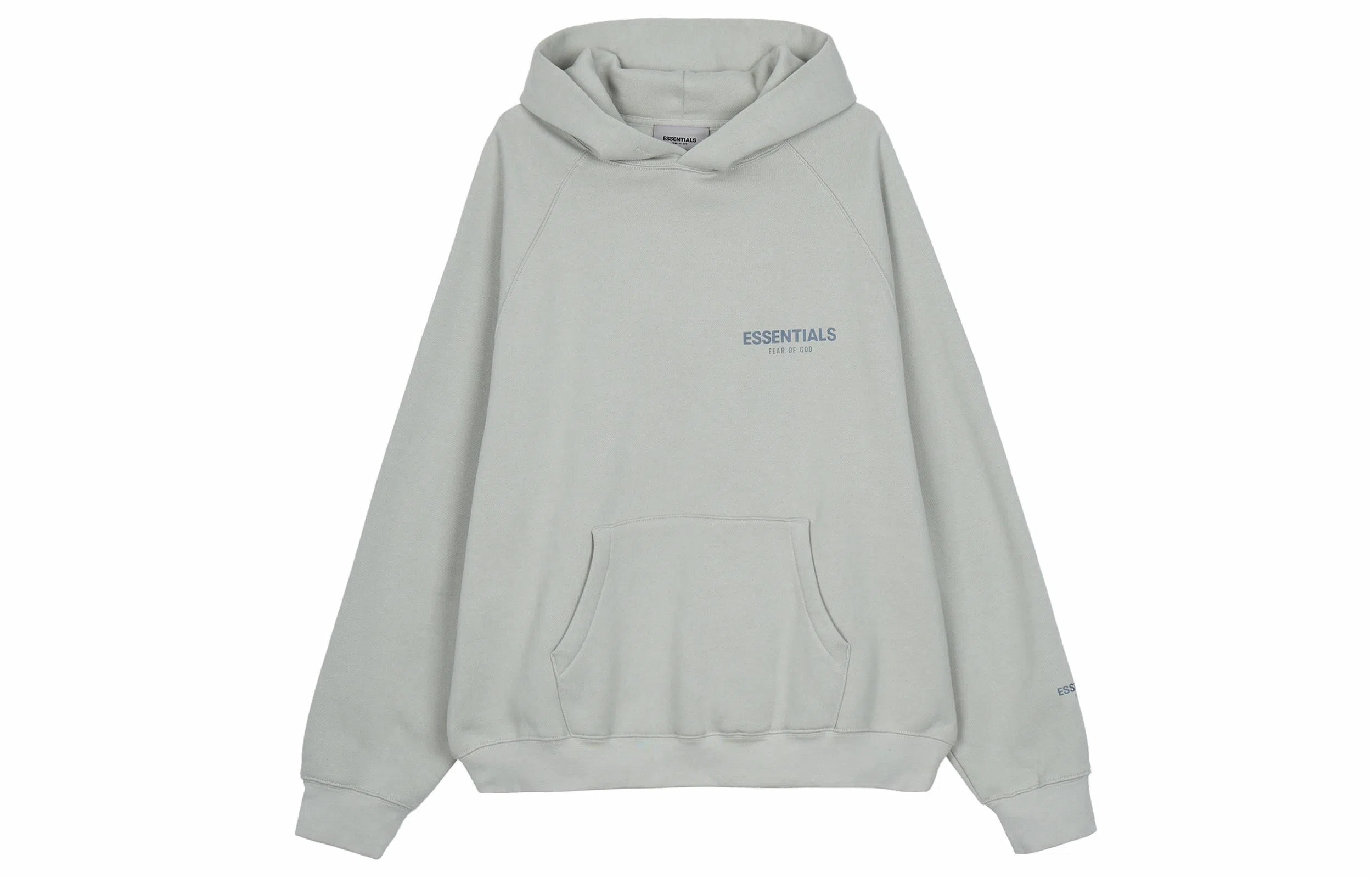 Fear of God Essentials Pullover Hoodie Green Concrete