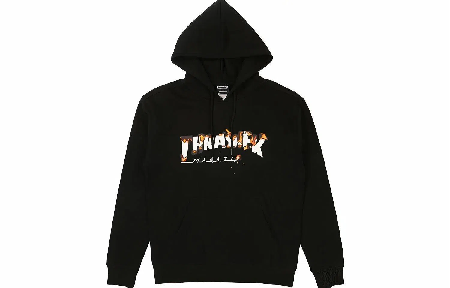 Thrasher Intro Burner Hooded Sweatshirt Black