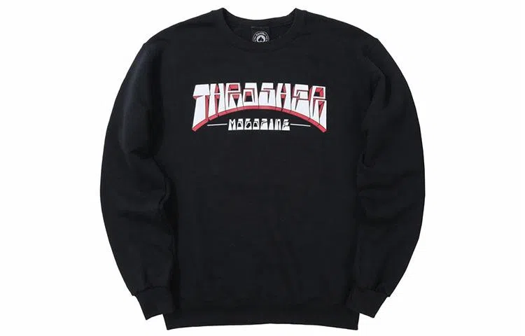 Thrasher Firme Logo Crew Black
