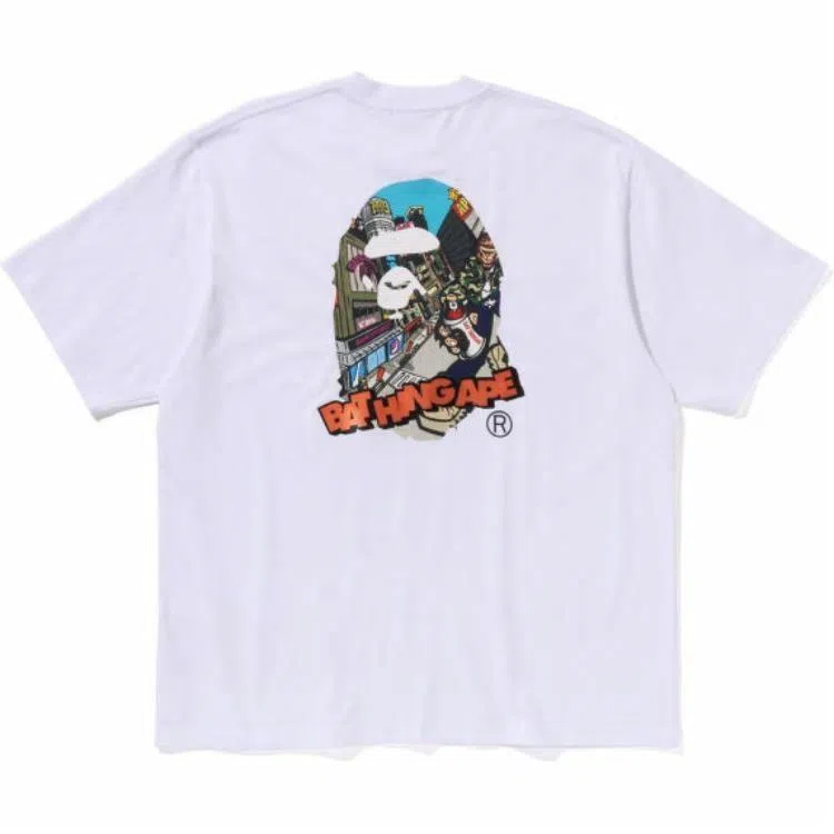 A BATHING APE Comic Art T-Shirt