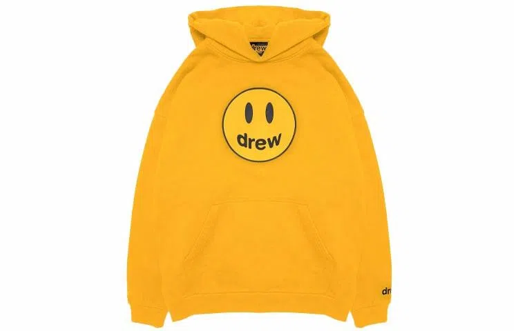 Drew House Mascot Hoodie Golden Yellow Logo