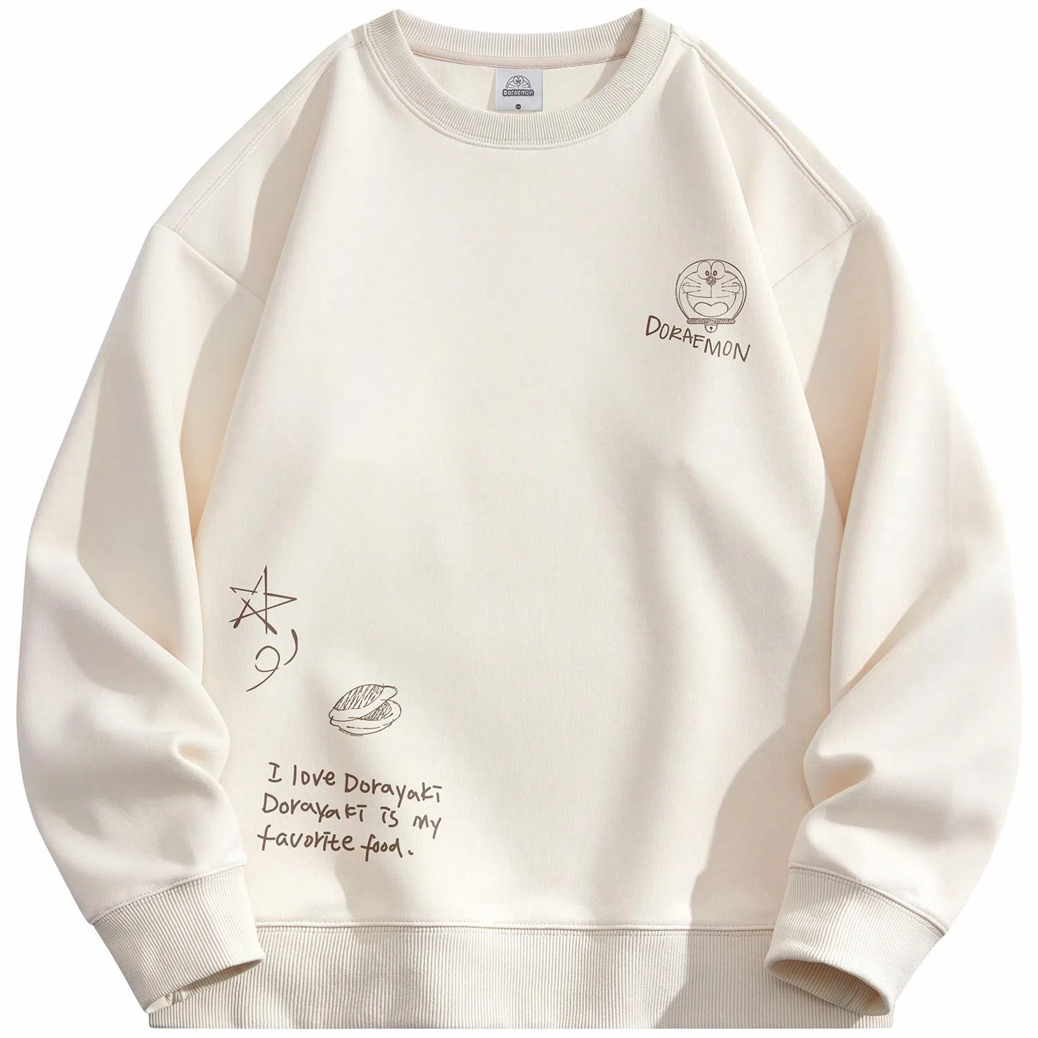 Doraemon Star Logo Sweatshirt