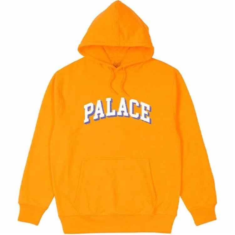 PALACE FW21 ULTIMO Puff Drop Shadow Hood Orange Logo