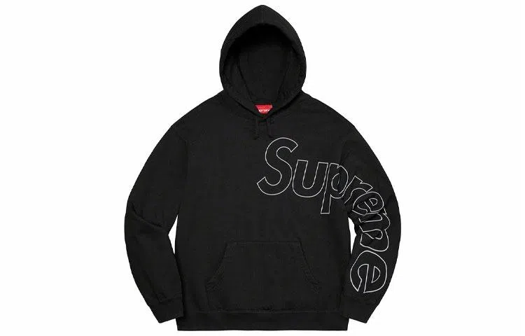 Supreme FW21 Week 18 Reflective Hooded Sweatshirt