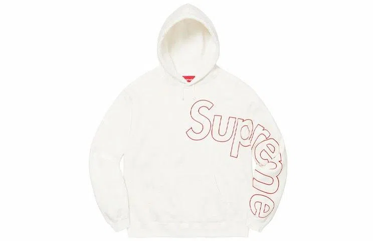 Supreme FW21 Week 18 Reflective Hooded Sweatshirt
