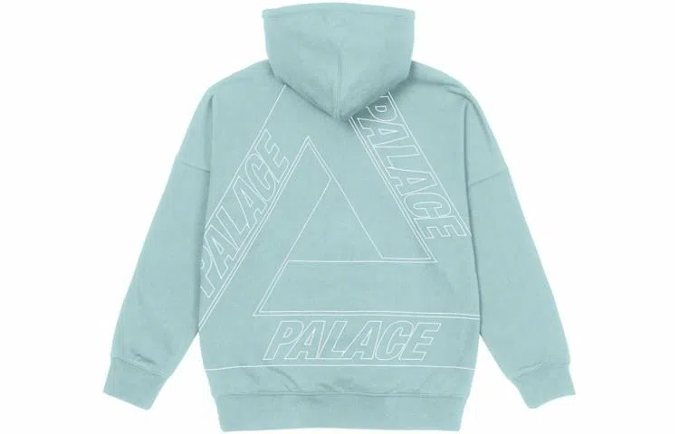 PALACE FW21 ULTIMO Jumbo Tri-Ferg Drop Shoulder Hood Green Logo