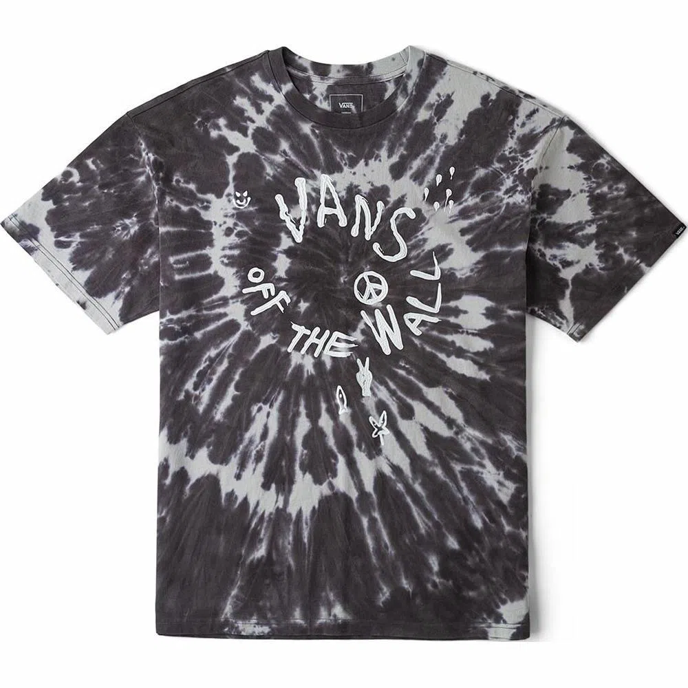 Vans Tie-Dye Letter Print Tee
