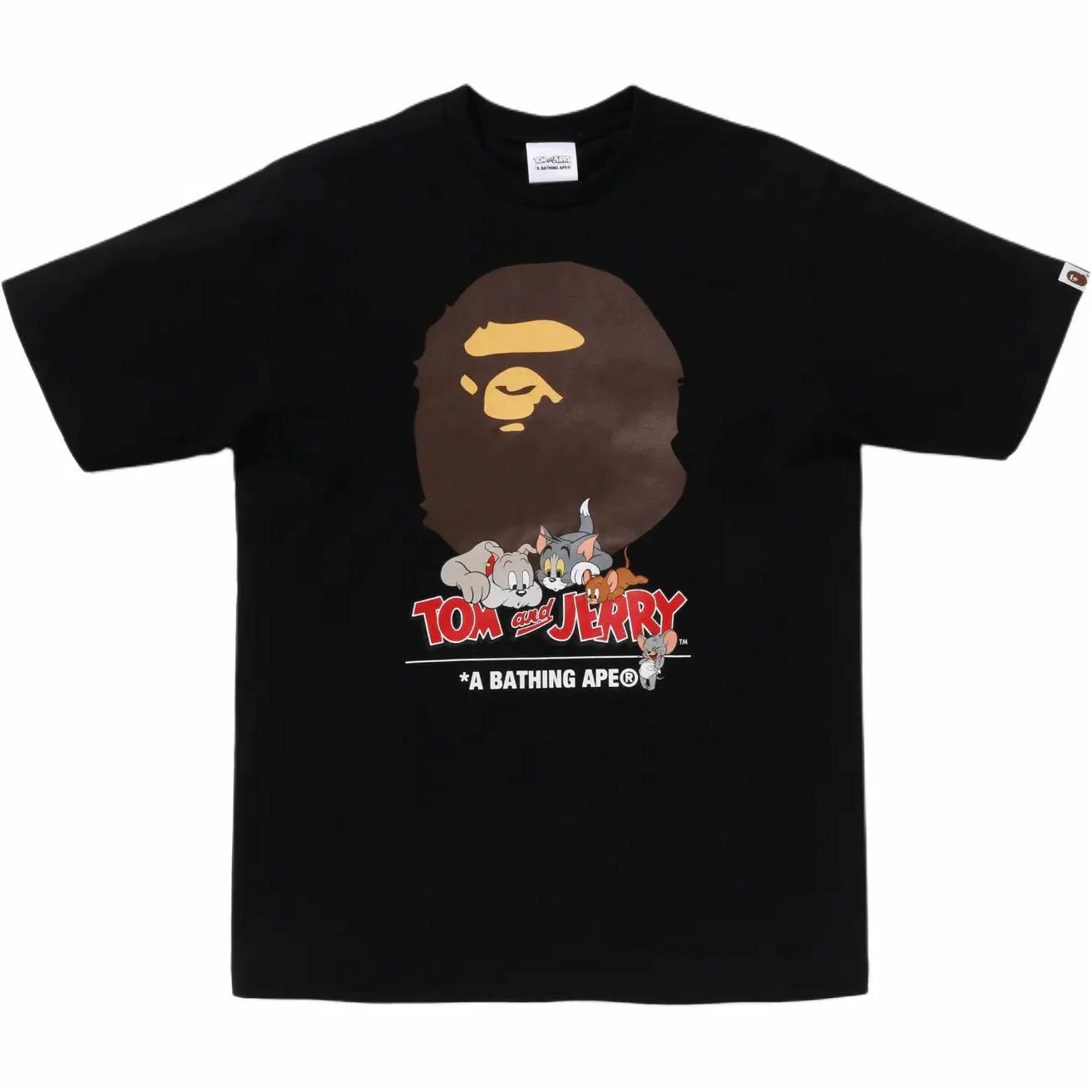 BAPE x Tom and Jerry SS25 Animal Print Tee