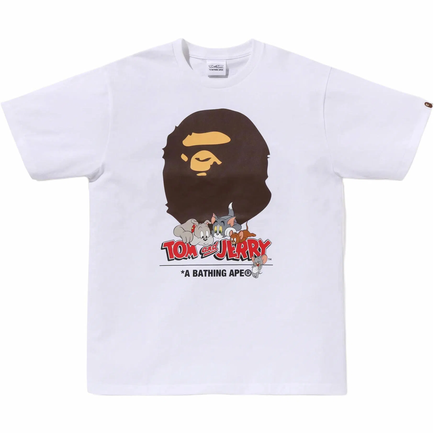 BAPE x Tom and Jerry SS25 Animal Print Tee