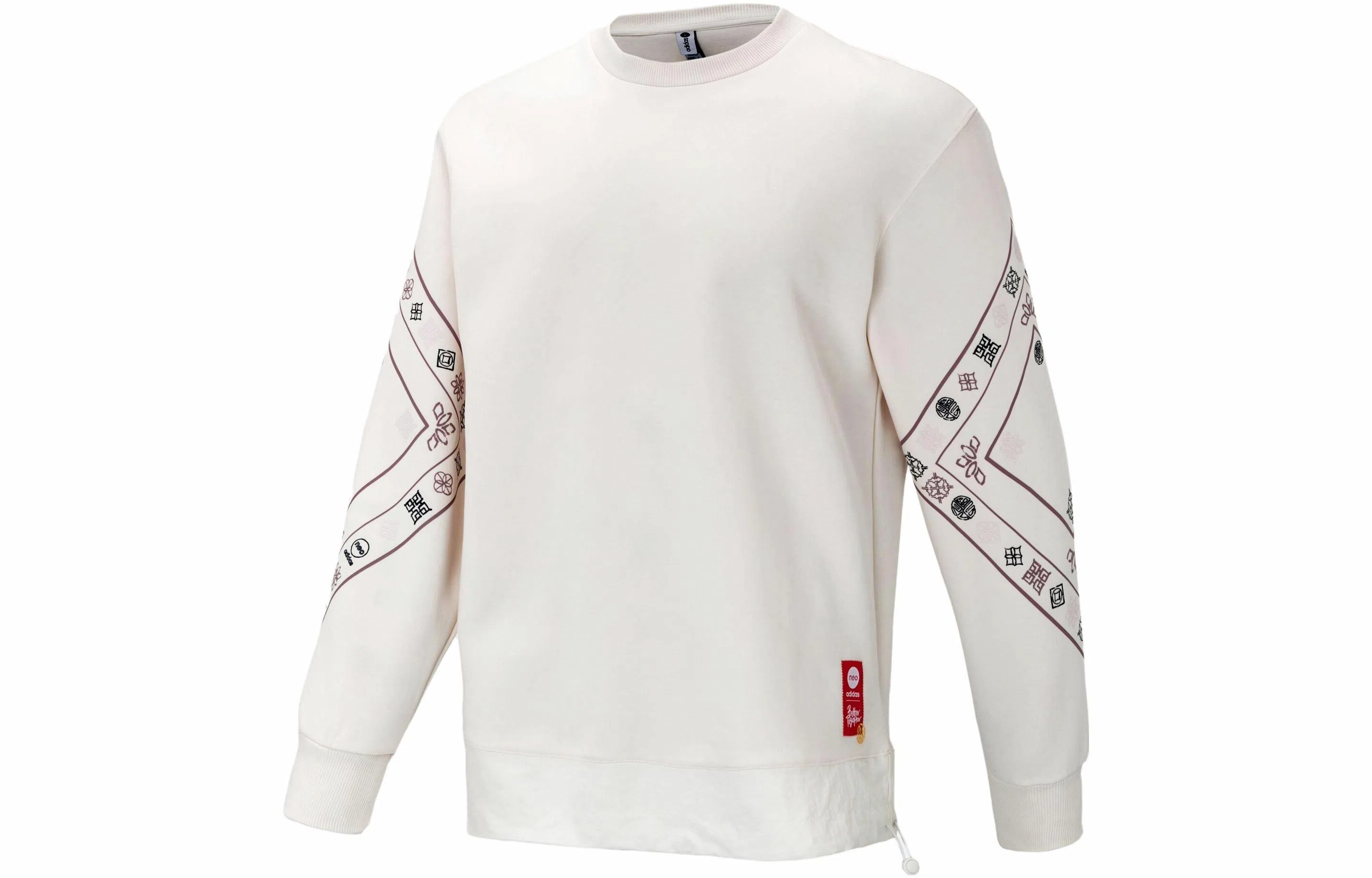 adidas neo M Cny Swt Tiger Year Limited Sweatshirt Pink White