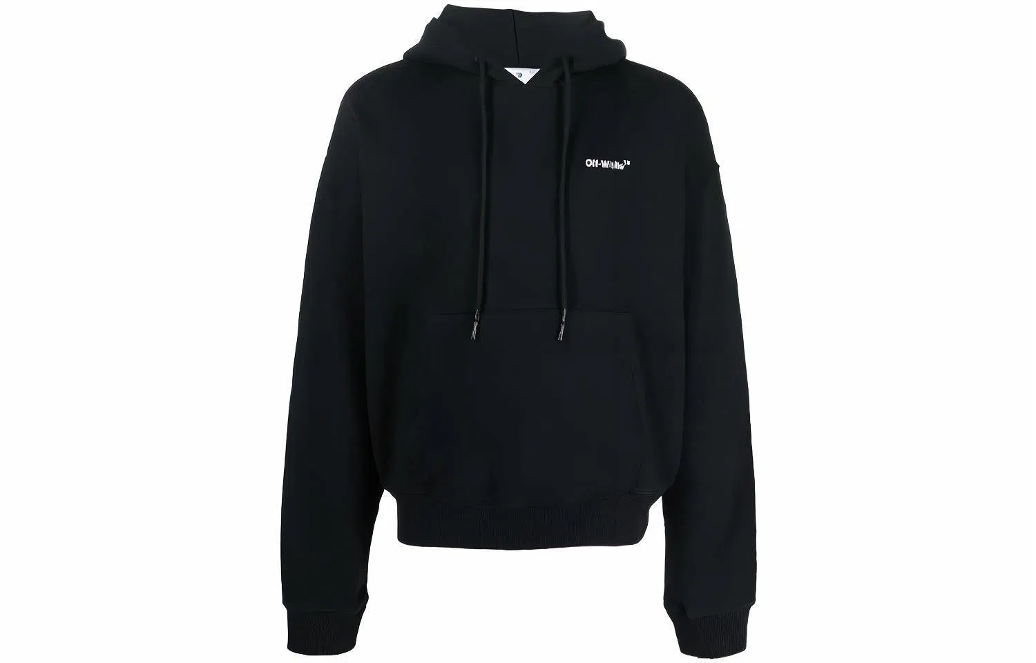 OFF-WHITE SS22 Logo Hoodie Black