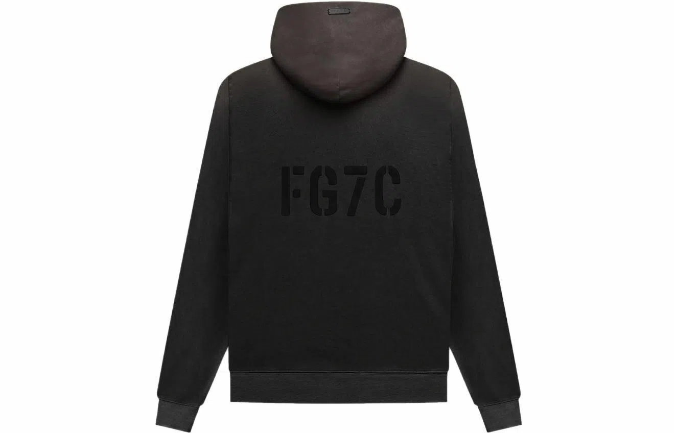 Fear of God FG7C Hoodie Vintage Black Logo