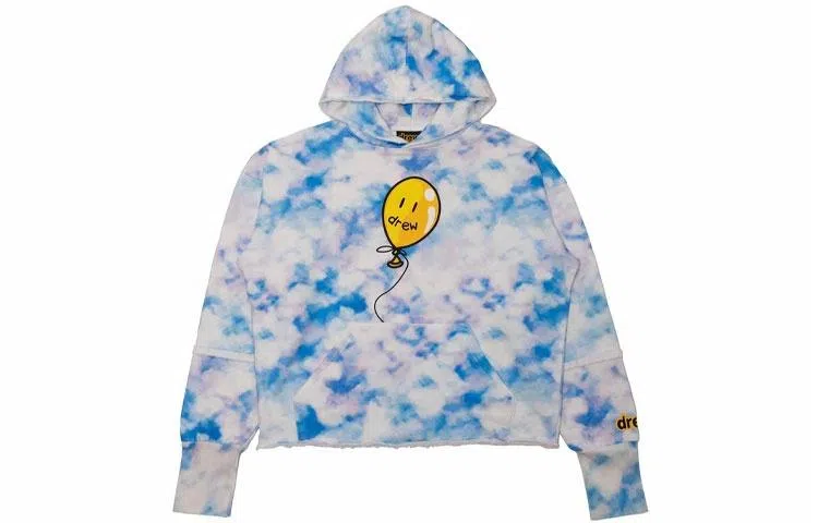 Drew House FW21 Joy Deconstructed Hoodie Cloud