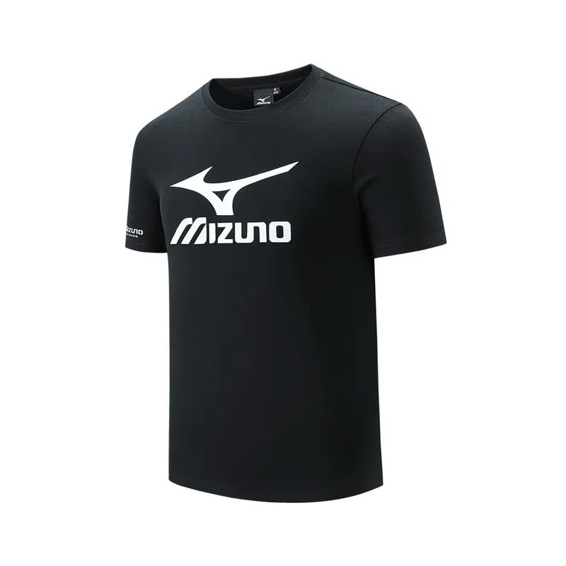 Mizuno Basic Glow Logo T-Shirt Black
