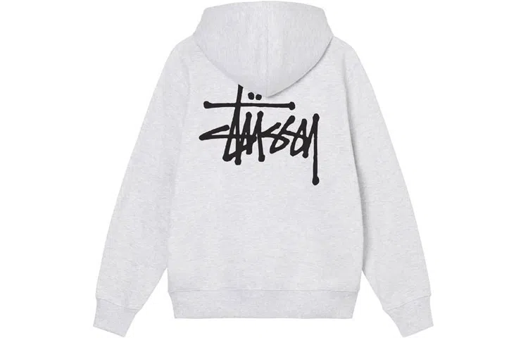 Stussy SS22 Basic Stussy Zip Hood Logo