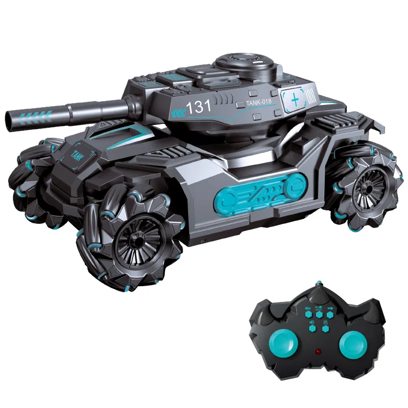 星珀乐 坦克越野车 可发射水弹手势感应装甲车 遥控玩具
