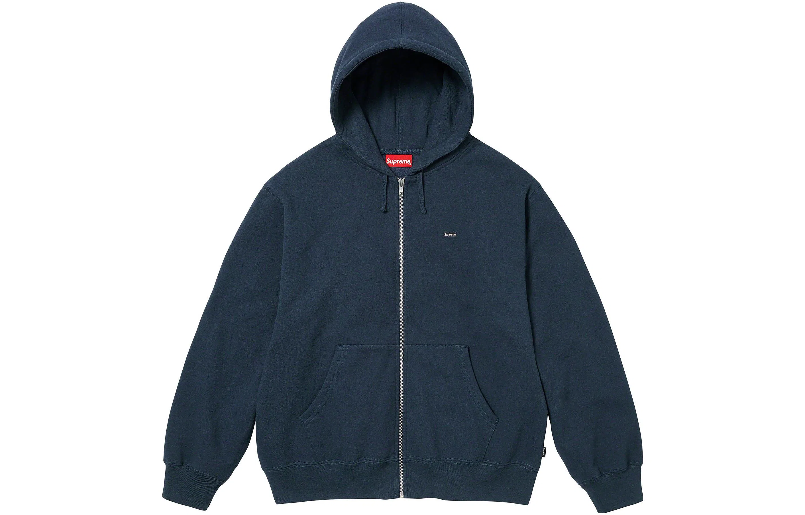 Supreme Small Box Zip Up Hooded Sweatshirt