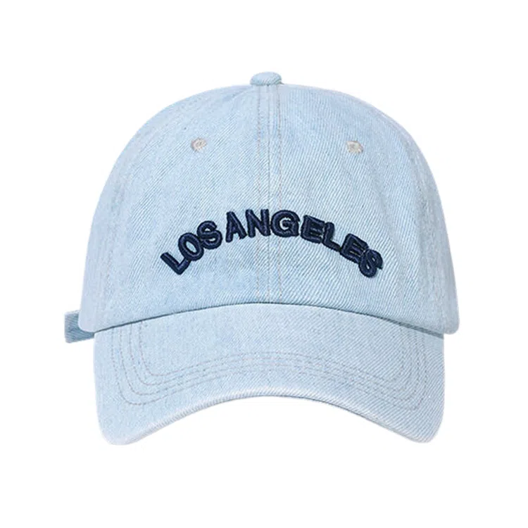 心水好物 水洗做旧显脸小户外防晒字母刺绣软顶百搭 棉 鸭舌帽 男女同款情侣款