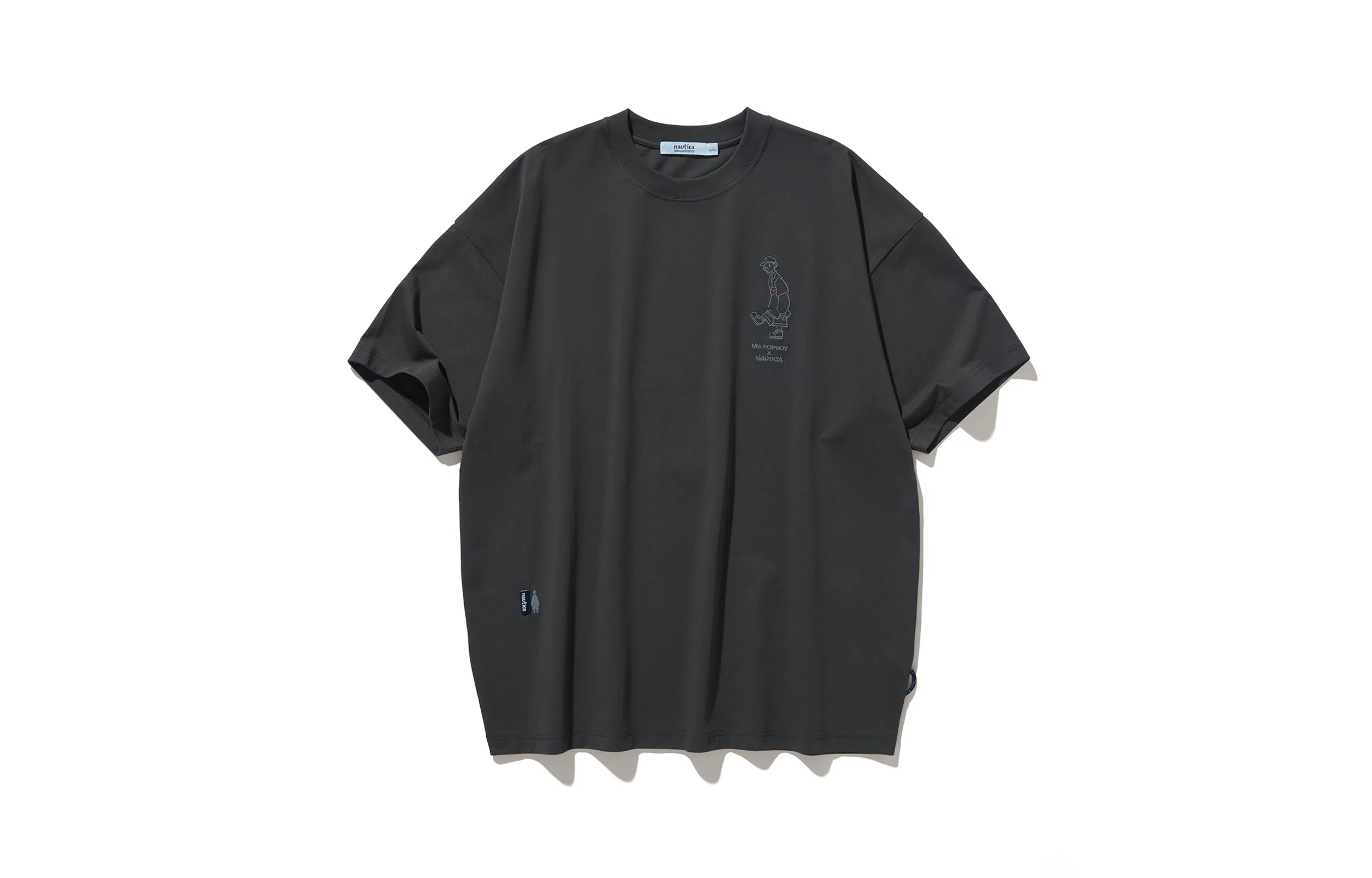 nautica white sail x POPBOY SS24 T