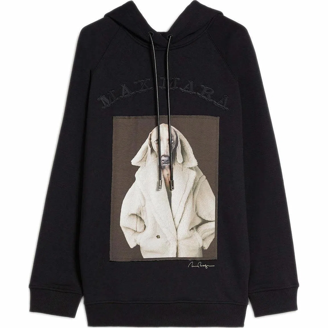 MaxMara Animal Print Hoodie